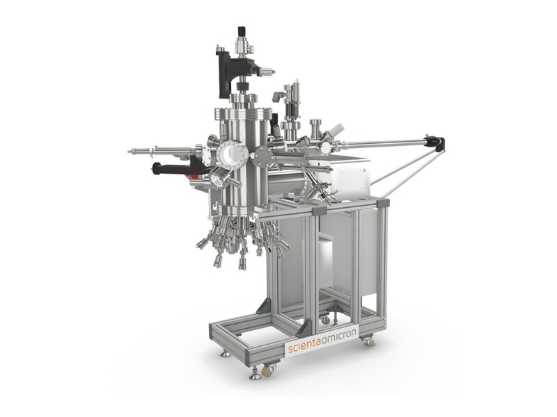 Lab10 MBE System  | © Scienta Omicron  3D Illustration of the Lab10 MBE system  | © Scienta Omicron