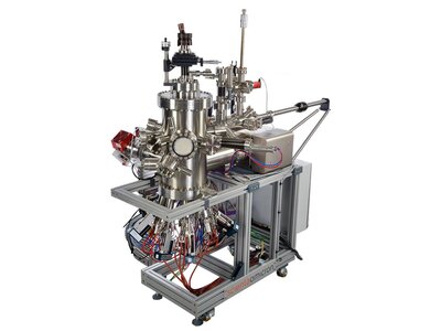 Lab10 MBE System with Knudsen type effusion cells  | © Scienta Omicron  Lab10 MBE System with Knudsen type effusion cells  | © Scienta Omicron
