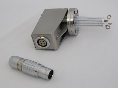 4 Pin Feedthrough for Manipulator Thermocouple | © Scienta Omicron  4 Pin Feedthrough for Manipulator Thermocouple | © Scienta Omicron